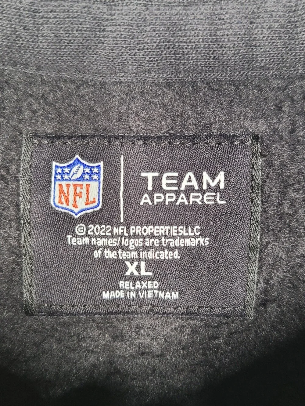 NFL Team Apparel Las Vegas Raiders Retro Style Crewneck Sweatshirt Mens XL
